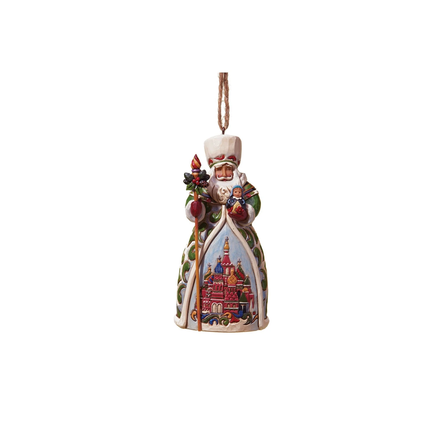 Enesco Gift Russian Santa Ornament(Russian Santa) 1 Enesco Gift Russian Santa Ornament(Russian Santa)