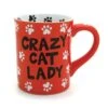 Enesco Gift Crazy Cat Lady Mug(Crazy Cat Lady Mug)