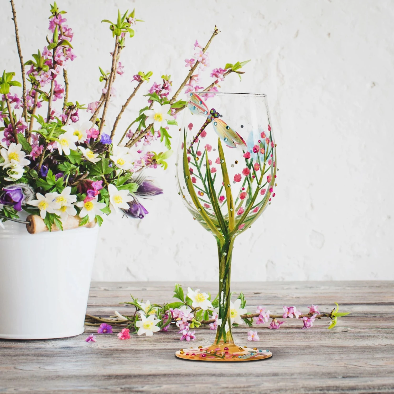 Enesco Gift Dragonfly(Wine Glass Dragonfly) 2 Enesco Gift Dragonfly(Wine Glass Dragonfly) - Image 2