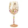 Enesco Gift Wine Glass Queen For A Day(Wine Glass Queen For A Day)