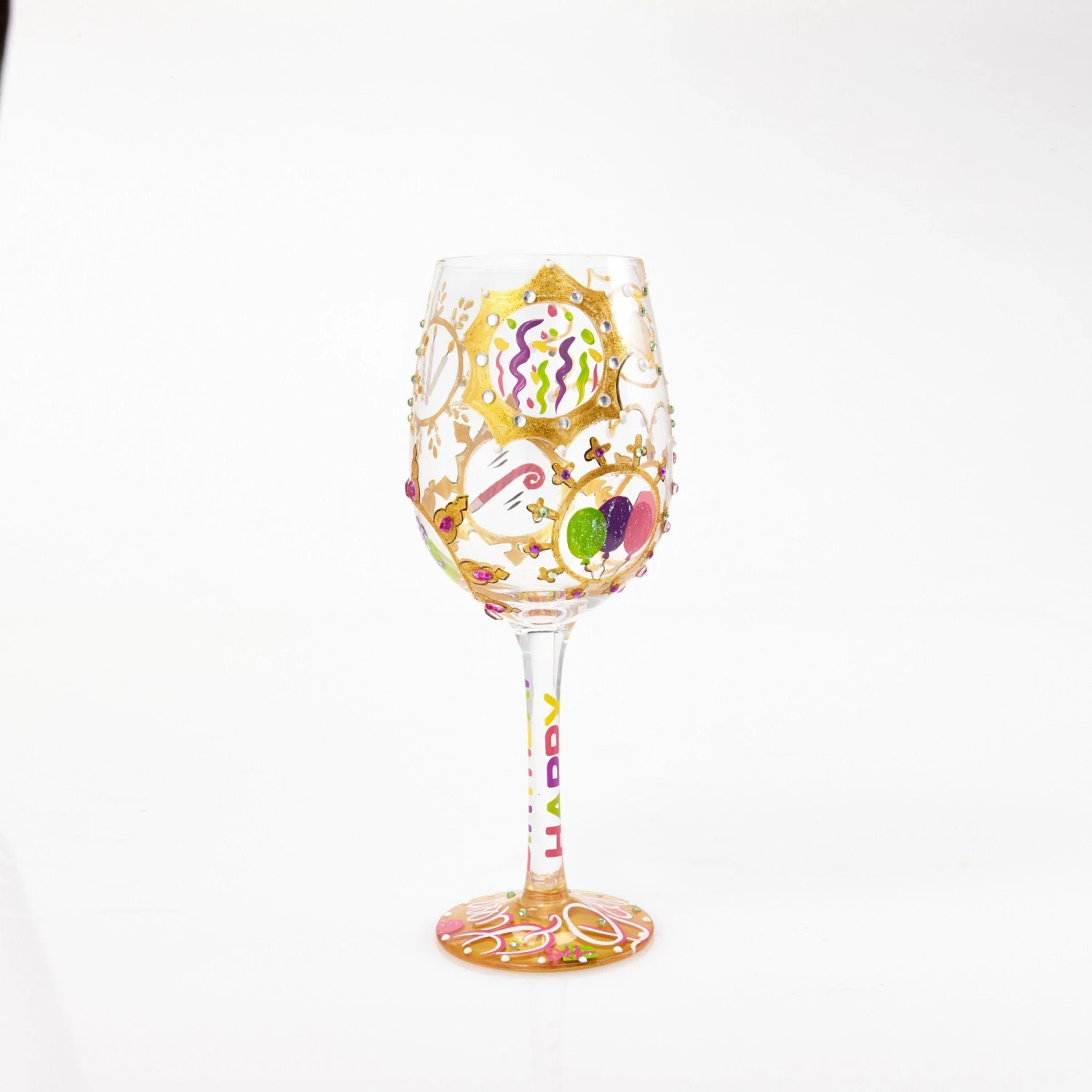 Enesco Gift Wine Glass Queen For A Day(Wine Glass Queen For A Day) 2 Enesco Gift Wine Glass Queen For A Day(Wine Glass Queen For A Day) - Image 2