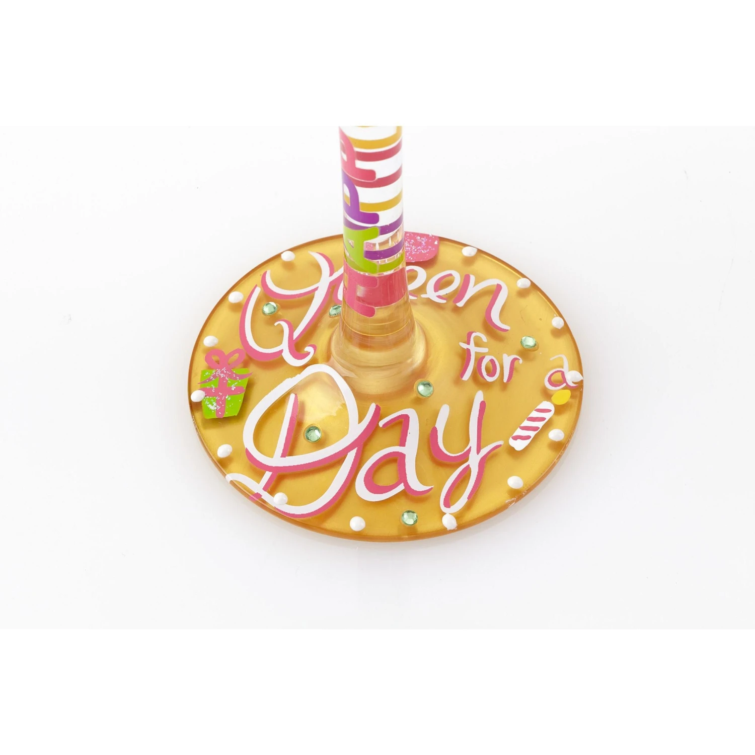 Enesco Gift Wine Glass Queen For A Day(Wine Glass Queen For A Day) 6 Enesco Gift Wine Glass Queen For A Day(Wine Glass Queen For A Day) - Image 6