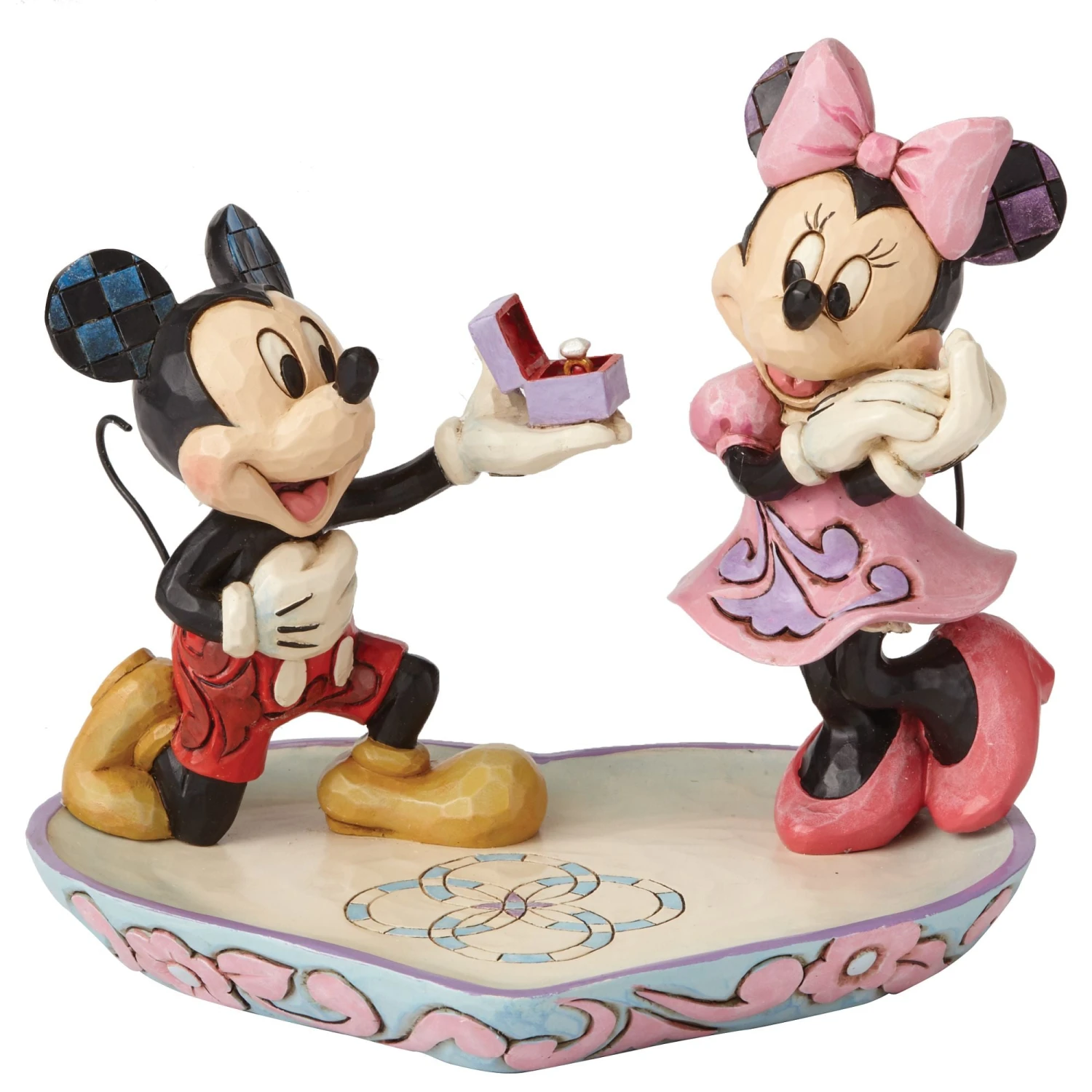 Enesco Gift Mickey & Minnie Ring Dish(Mickey Minnie Ring Dish) 1 Enesco Gift Mickey & Minnie Ring Dish(Mickey Minnie Ring Dish)