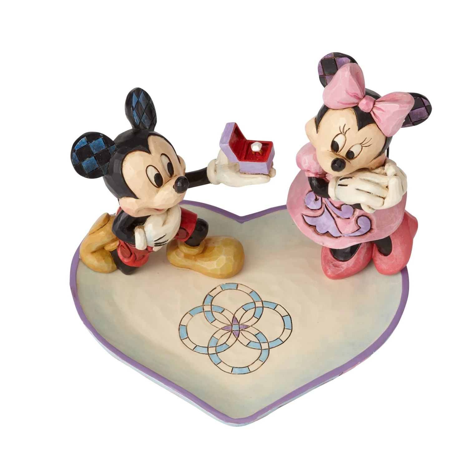 Enesco Gift Mickey & Minnie Ring Dish(Mickey Minnie Ring Dish) 2 Enesco Gift Mickey & Minnie Ring Dish(Mickey Minnie Ring Dish) - Image 2