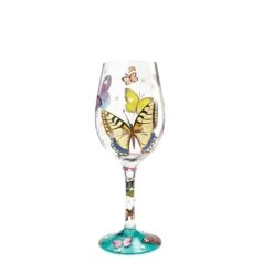 Enesco Gift Wine Glass Butterflies(Wine Glass Butterflies) 10 Enesco Gift Wine Glass Butterflies(Wine Glass Butterflies) -Enesco Gift 4056858 ol