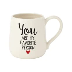Enesco Gift FAVORITE PERSON ETCHED MUG(Favorite Person Etched Mug)
