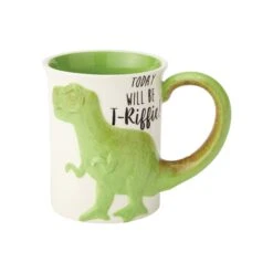 Enesco Gift T-RIFFIC TEA REXSCULPTED MUG(T Riffic Tea Rex Sculpted Mug)