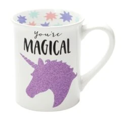 Enesco Gift MAGICAL UNICORN GLITTER(Magical Unicorn Glitter Mug)