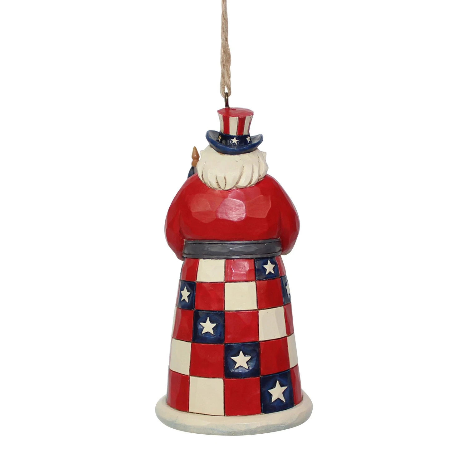 Enesco Gift American Santa Ornament(American Santa Ornament 1) 2 Enesco Gift American Santa Ornament(American Santa Ornament 1) - Image 2