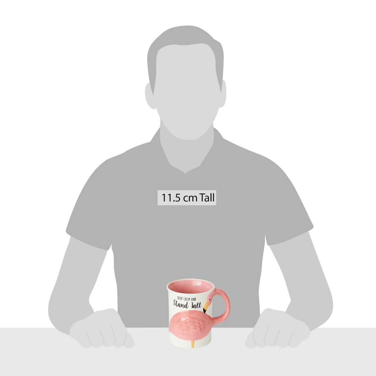 Enesco Gift Flamingo Flock Sculpted Mug(Flamingo Flock Sculpted Mug) 4 Enesco Gift Flamingo Flock Sculpted Mug(Flamingo Flock Sculpted Mug) - Image 4