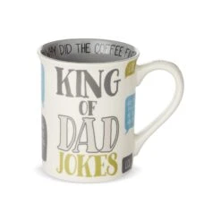 Enesco Gift Dad King Of Jokes Mug(Dad King Of Jokes Mug)