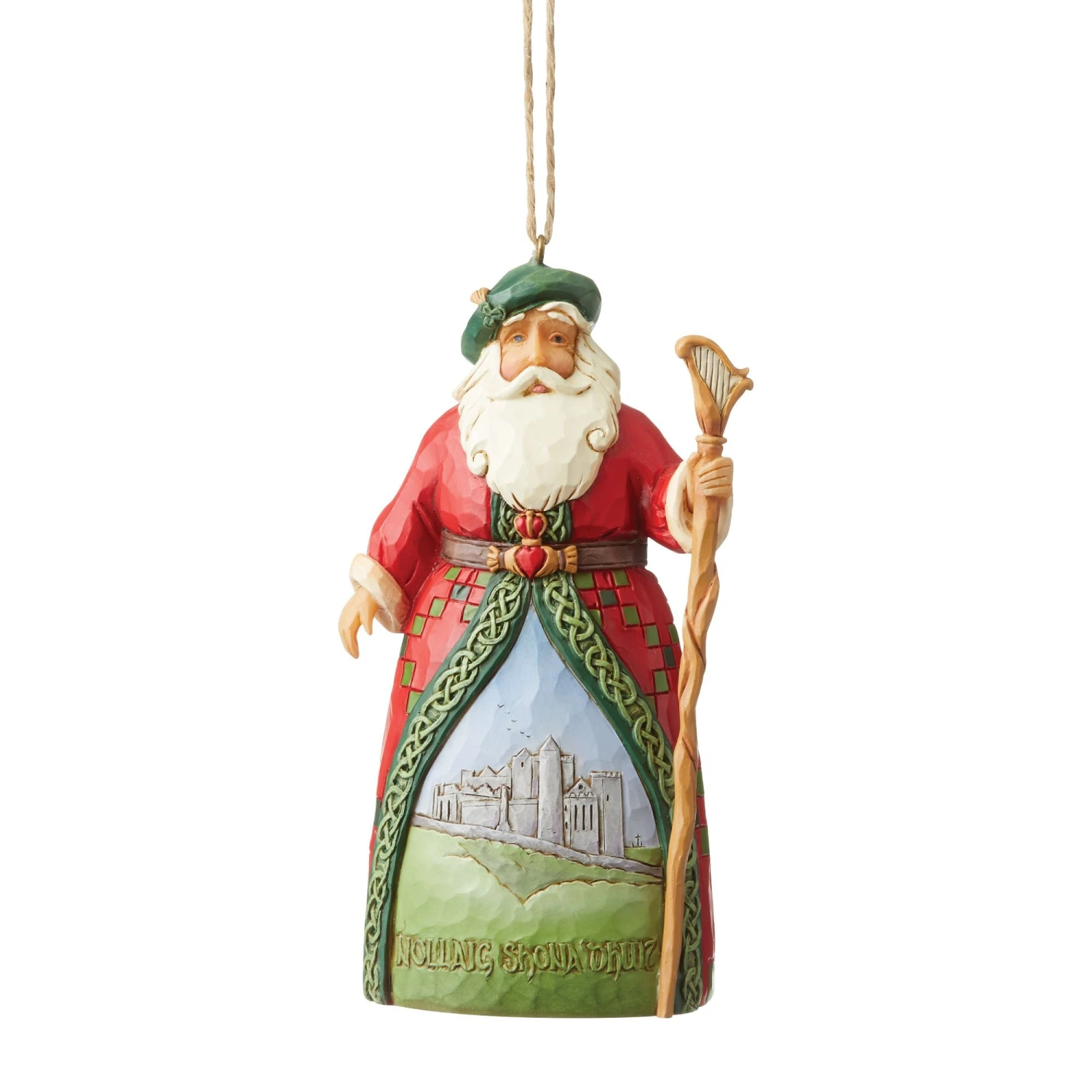 Enesco Gift Irish Santa Ornament(Irish Santa Ho) 1 Enesco Gift Irish Santa Ornament(Irish Santa Ho)
