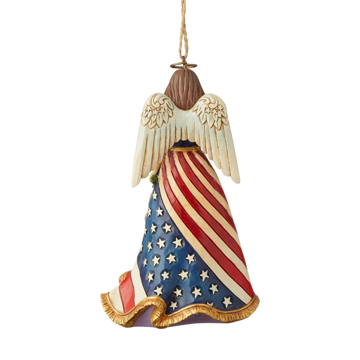 Enesco Gift Patriotic Angel Ornament(Patriotic Angel Ho) 2 Enesco Gift Patriotic Angel Ornament(Patriotic Angel Ho) - Image 2