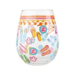 Enesco Gift Stemless Flip Flops(Stemless Flip Flops)