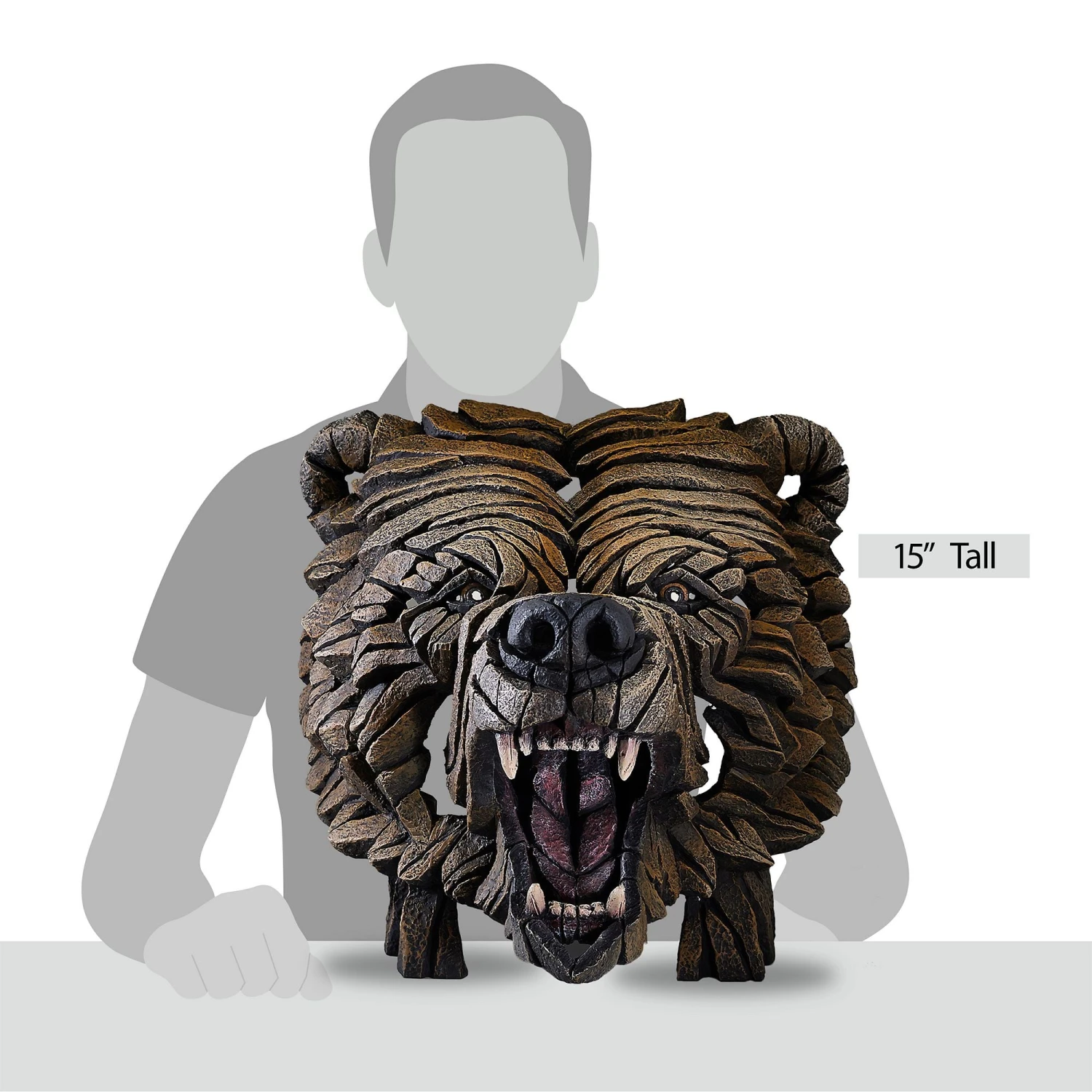 Enesco Gift Bear Bust(Edges Bust Bear) 3 Enesco Gift Bear Bust(Edges Bust Bear) - Image 3