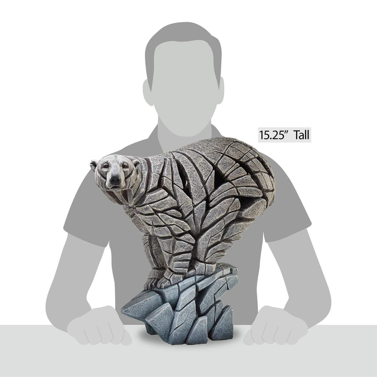 Enesco Gift Polar Bear Figure(Edges Polar Bear Figure) 5 Enesco Gift Polar Bear Figure(Edges Polar Bear Figure) - Image 5