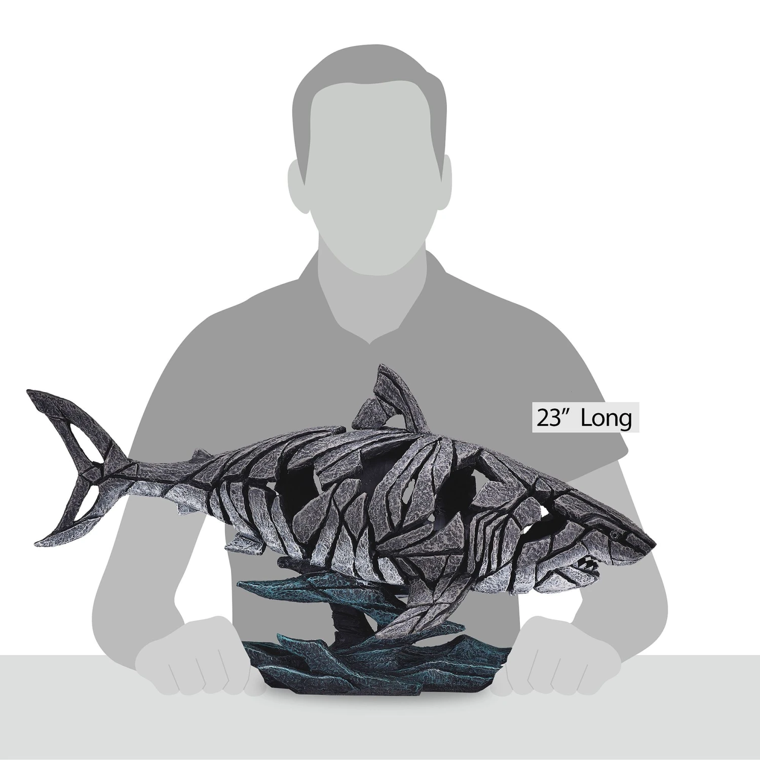 Enesco Gift Shark Figure(Edges Shark Figure) 5 Enesco Gift Shark Figure(Edges Shark Figure) - Image 5