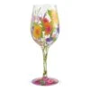 Enesco Gift Wine Glass Wine In The Garden(Wine Glass Wine In The Garden)