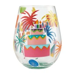 Enesco Gift Stemless Birthday Bash(Stemless Birthday Bash) 5 Enesco Gift Stemless Birthday Bash(Stemless Birthday Bash) -Enesco Gift 6006298 1