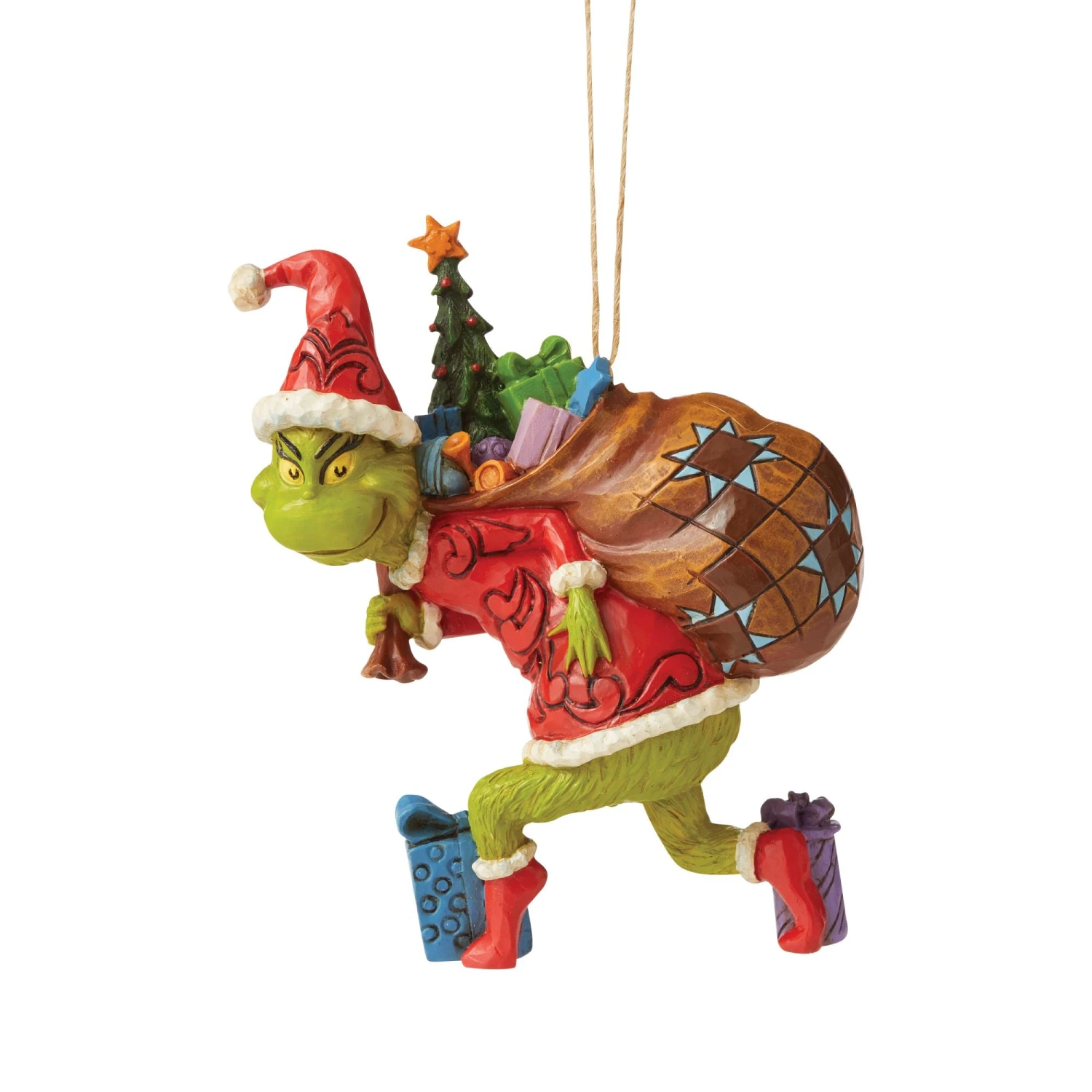 Enesco Gift Grinch Tiptoeing Ornament(Js Grinch Tiptoeing) 1 Enesco Gift Grinch Tiptoeing Ornament(Js Grinch Tiptoeing)