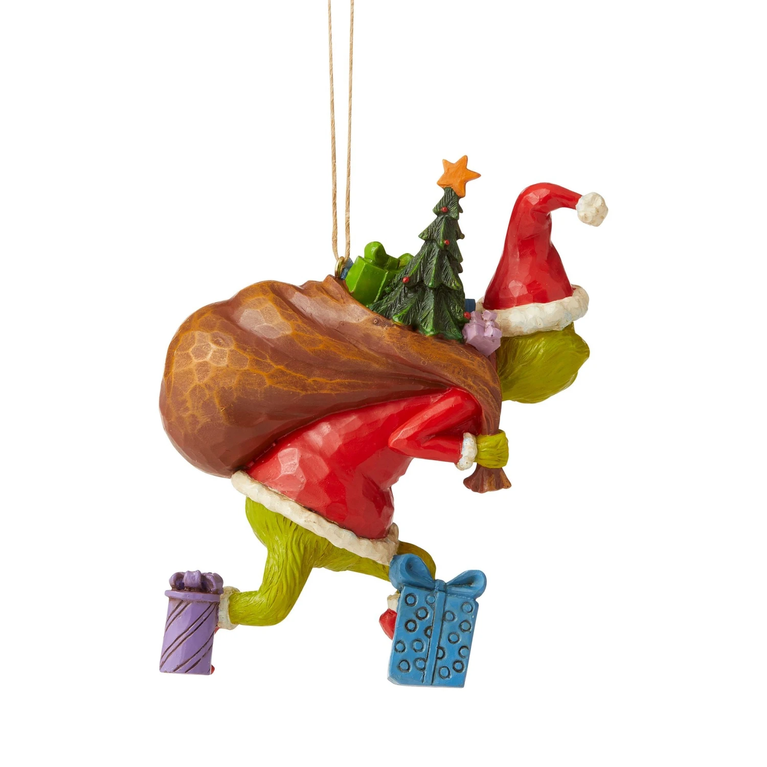 Enesco Gift Grinch Tiptoeing Ornament(Js Grinch Tiptoeing) 2 Enesco Gift Grinch Tiptoeing Ornament(Js Grinch Tiptoeing) - Image 2