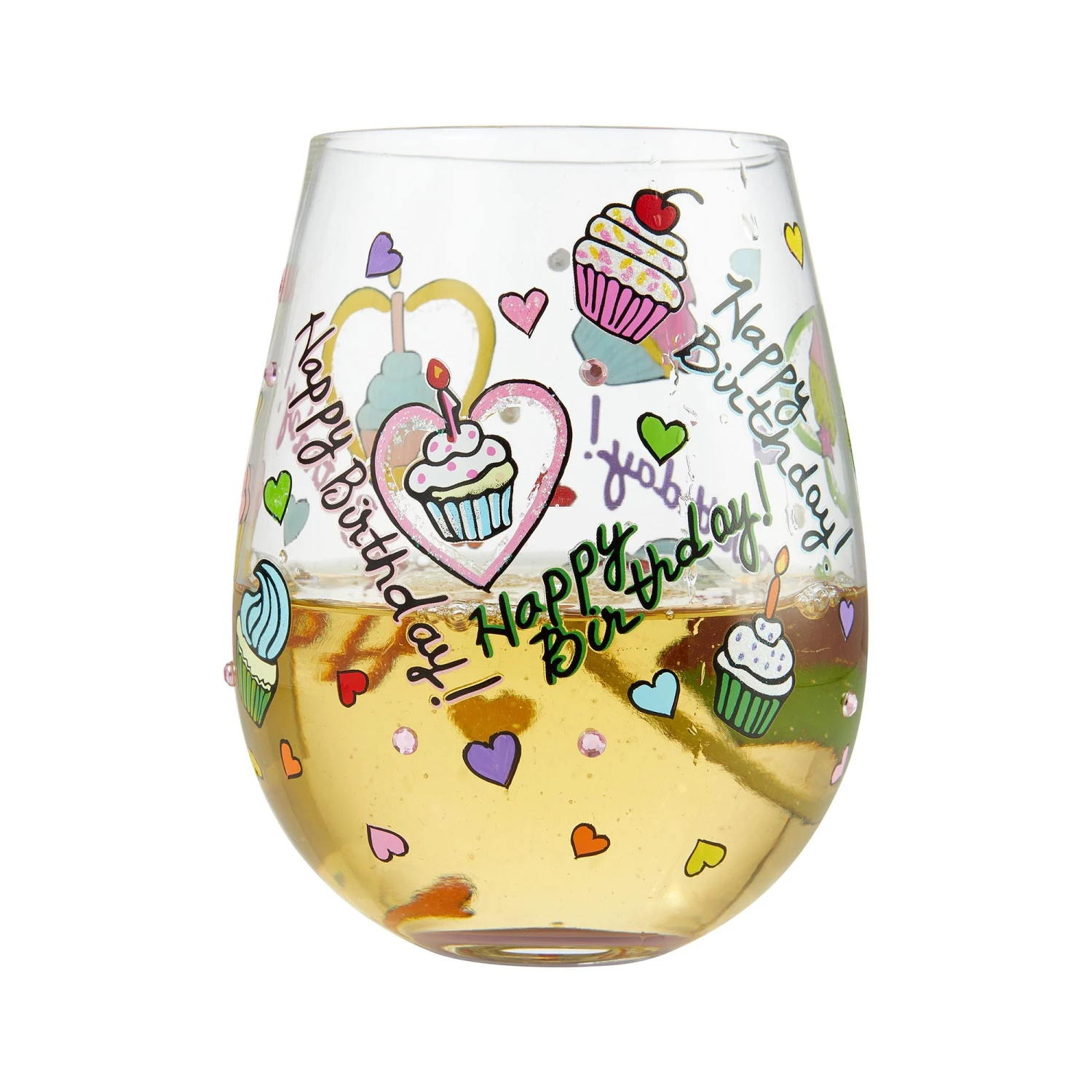 Enesco Gift Stemless Birthday Cupcakes(Stemless Birthday Cupcakes) 2 Enesco Gift Stemless Birthday Cupcakes(Stemless Birthday Cupcakes) - Image 2