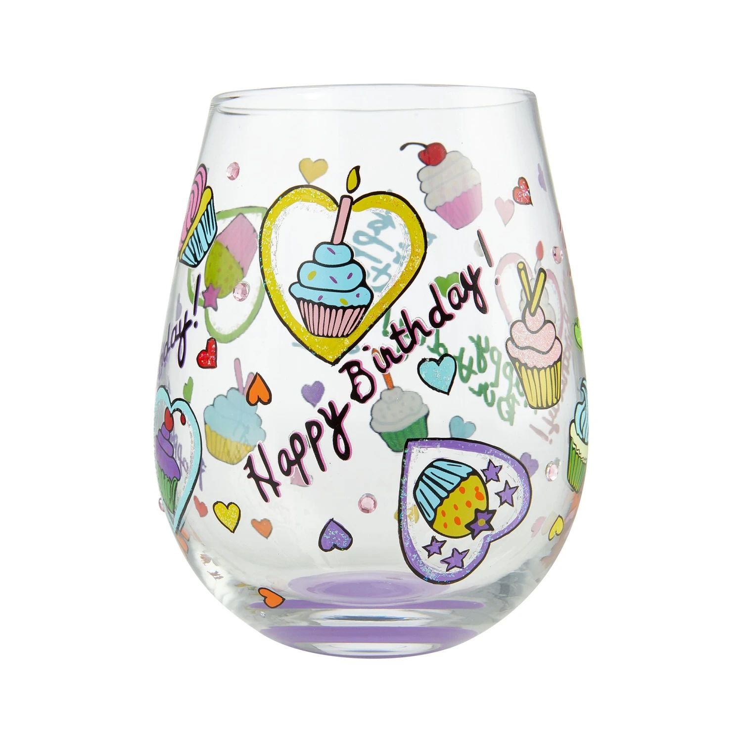 Enesco Gift Stemless Birthday Cupcakes(Stemless Birthday Cupcakes) 5 Enesco Gift Stemless Birthday Cupcakes(Stemless Birthday Cupcakes) - Image 5