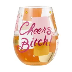 Enesco Gift Stemless Cheers Bitch(Stemless Cheers Bitch) 6 Enesco Gift Stemless Cheers Bitch(Stemless Cheers Bitch) -Enesco Gift 6007479 1