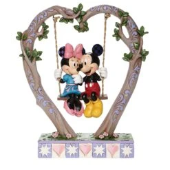Enesco Gift Mickey & Minnie On Swing(Mickey Minnie On Swing)