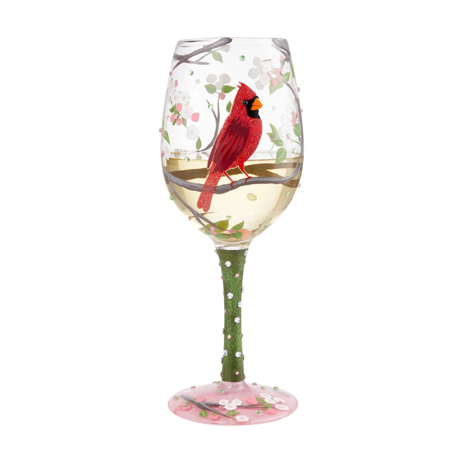 Enesco Gift Wine Glass Cardinal Beauty(Wine Glass Cardinal Beauty) 2 Enesco Gift Wine Glass Cardinal Beauty(Wine Glass Cardinal Beauty) - Image 2