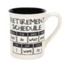Enesco Gift RETIREMENT CALENDAR MUG(Retirement Calendar Mug)