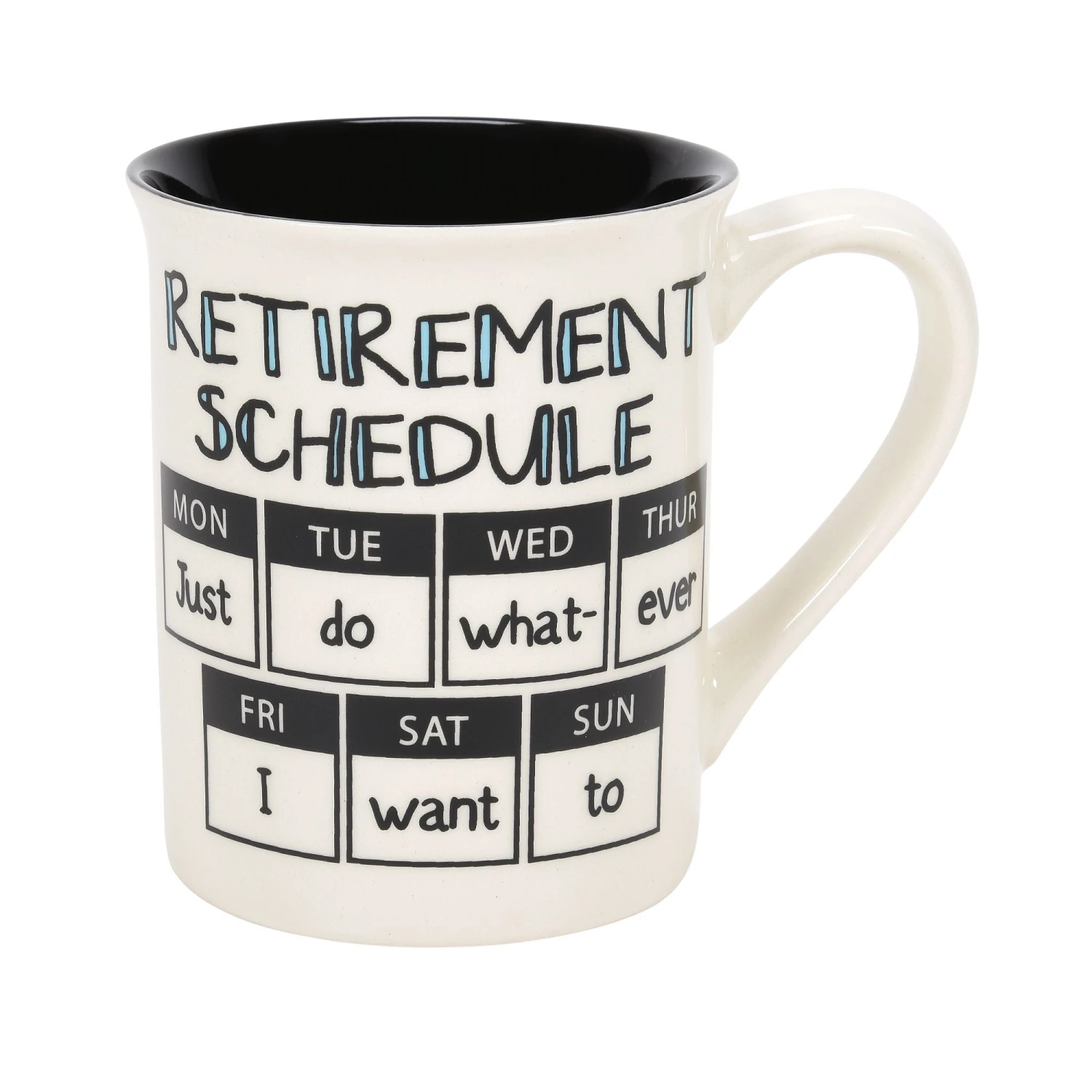 Enesco Gift RETIREMENT CALENDAR MUG(Retirement Calendar Mug) 1 Enesco Gift RETIREMENT CALENDAR MUG(Retirement Calendar Mug)