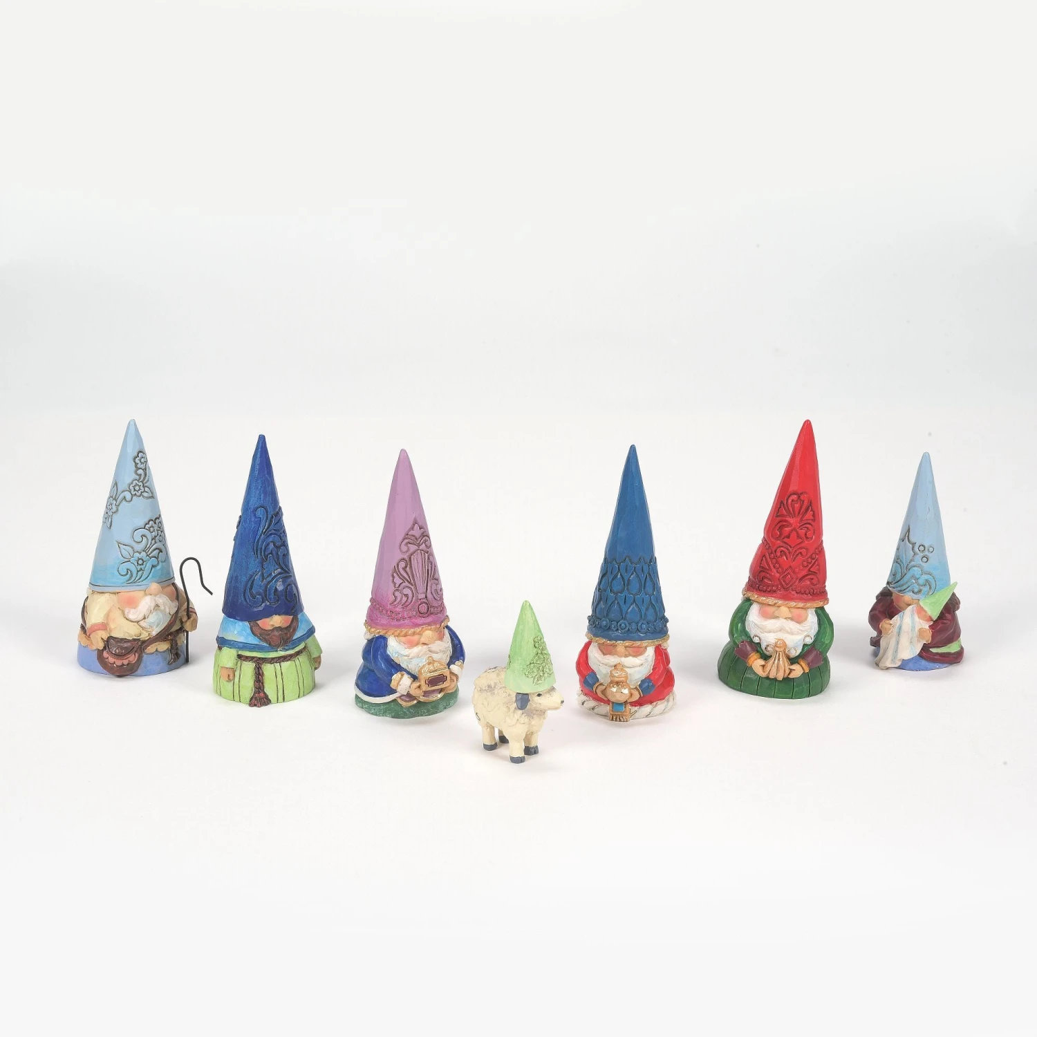 Enesco Gift Gnome Christmas Pageant 8PcSet(Gnome Gnativity 8 Pc Set) 5 Enesco Gift Gnome Christmas Pageant 8PcSet(Gnome Gnativity 8 Pc Set) - Image 5