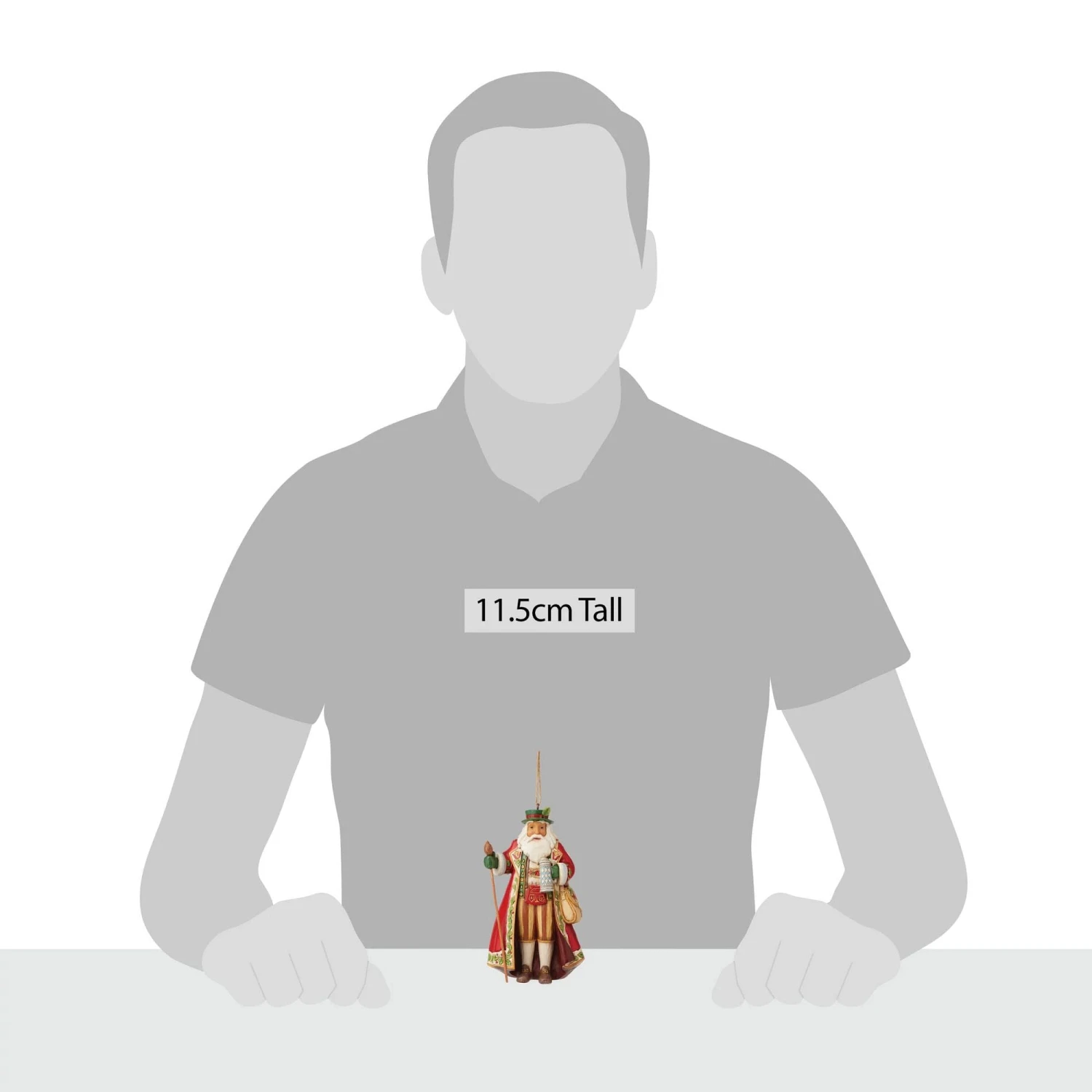 Enesco Gift German Santa Ornament(German Santa Ornament) 3 Enesco Gift German Santa Ornament(German Santa Ornament) - Image 3