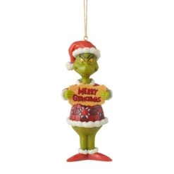 Enesco Gift Grinch Merry Grinchmas PVC Orn(Grinch Merry Grinchmas Pvc Or)
