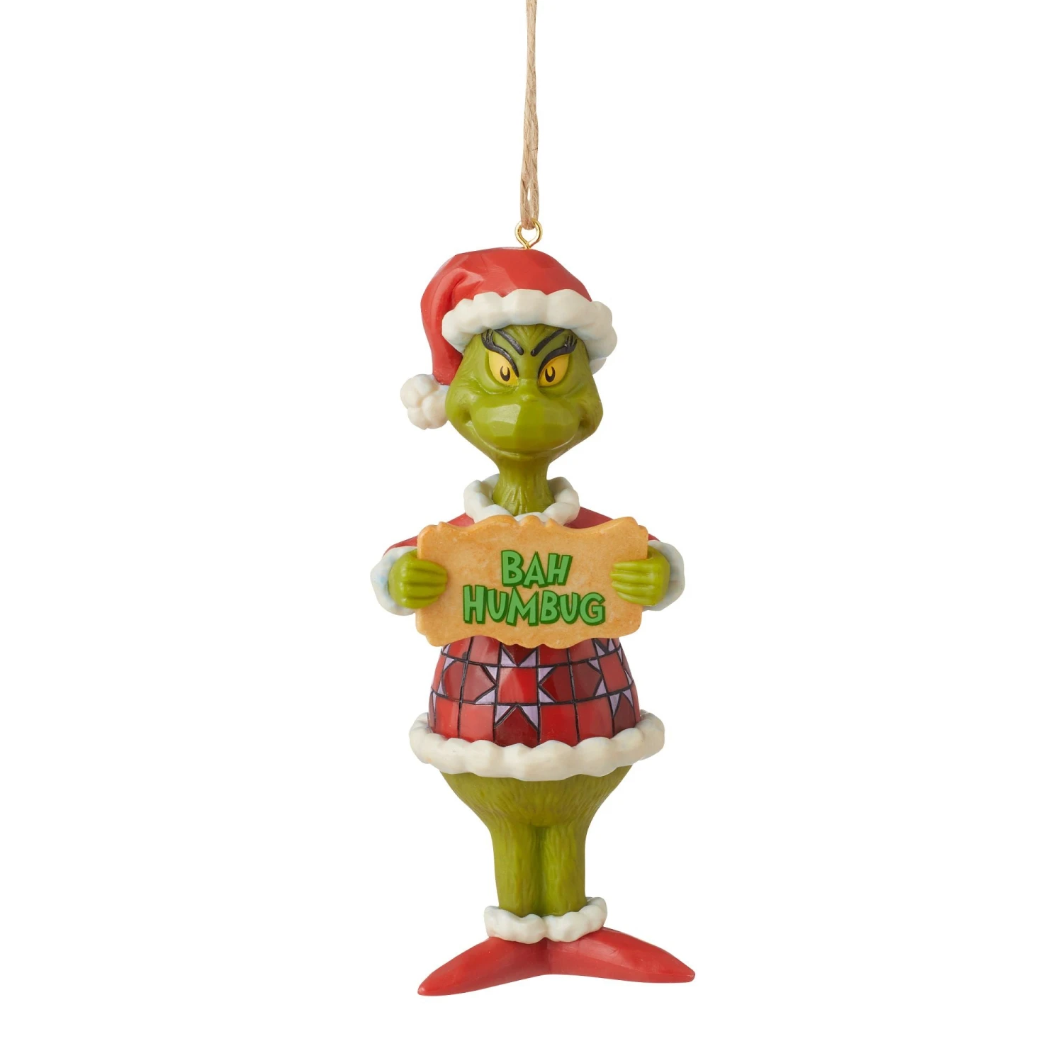 Enesco Gift Grinch Bah Humbug PVC Ornament(Grinch Bah Humbug Pvc Ornament) 1 Enesco Gift Grinch Bah Humbug PVC Ornament(Grinch Bah Humbug Pvc Ornament)