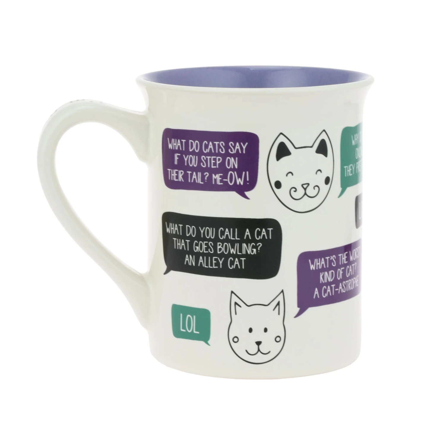 Enesco Gift CAT JOKES MUG 16 OZ(Cat Jokes Mug 16 Oz) 3 Enesco Gift CAT JOKES MUG 16 OZ(Cat Jokes Mug 16 Oz) - Image 3