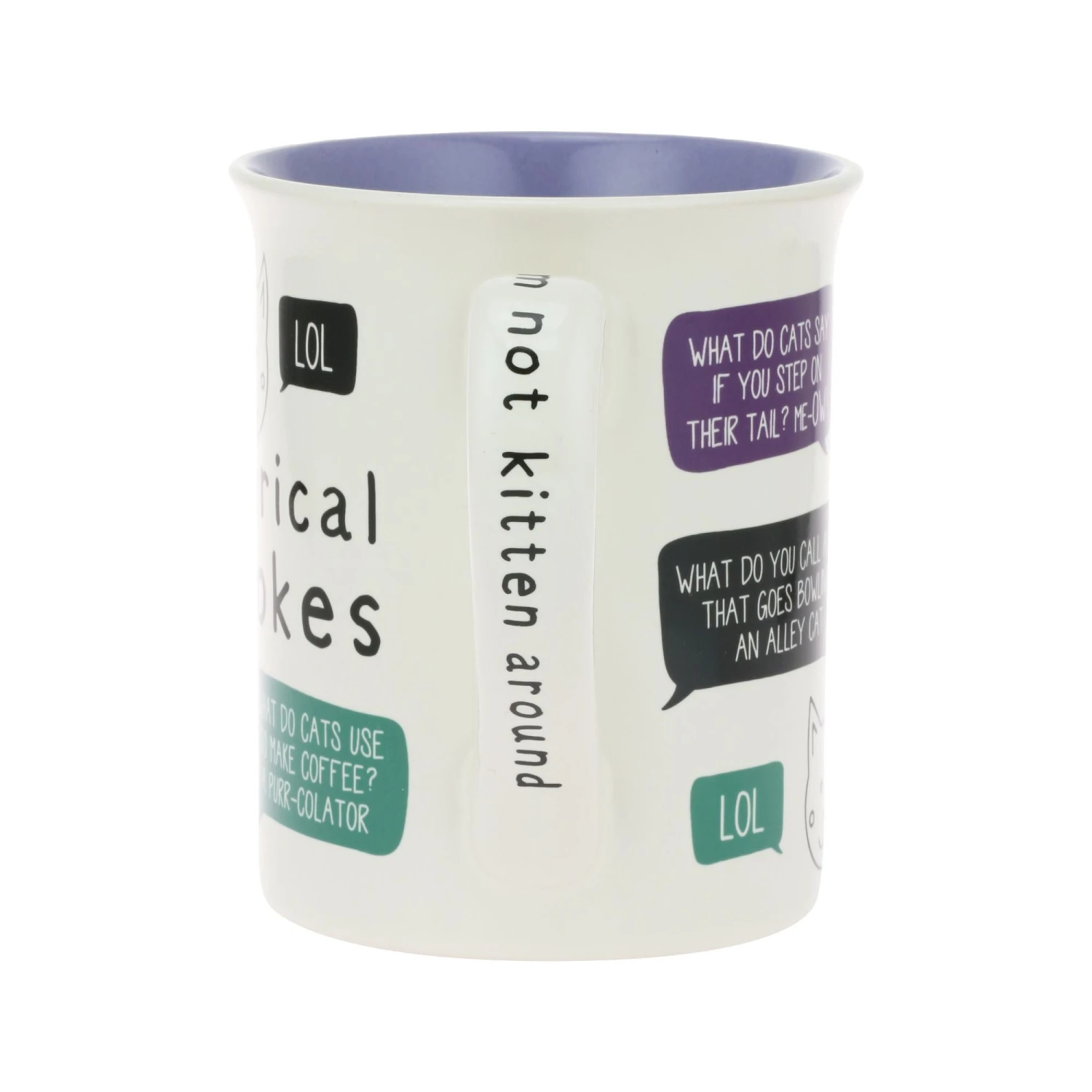 Enesco Gift CAT JOKES MUG 16 OZ(Cat Jokes Mug 16 Oz) 4 Enesco Gift CAT JOKES MUG 16 OZ(Cat Jokes Mug 16 Oz) - Image 4