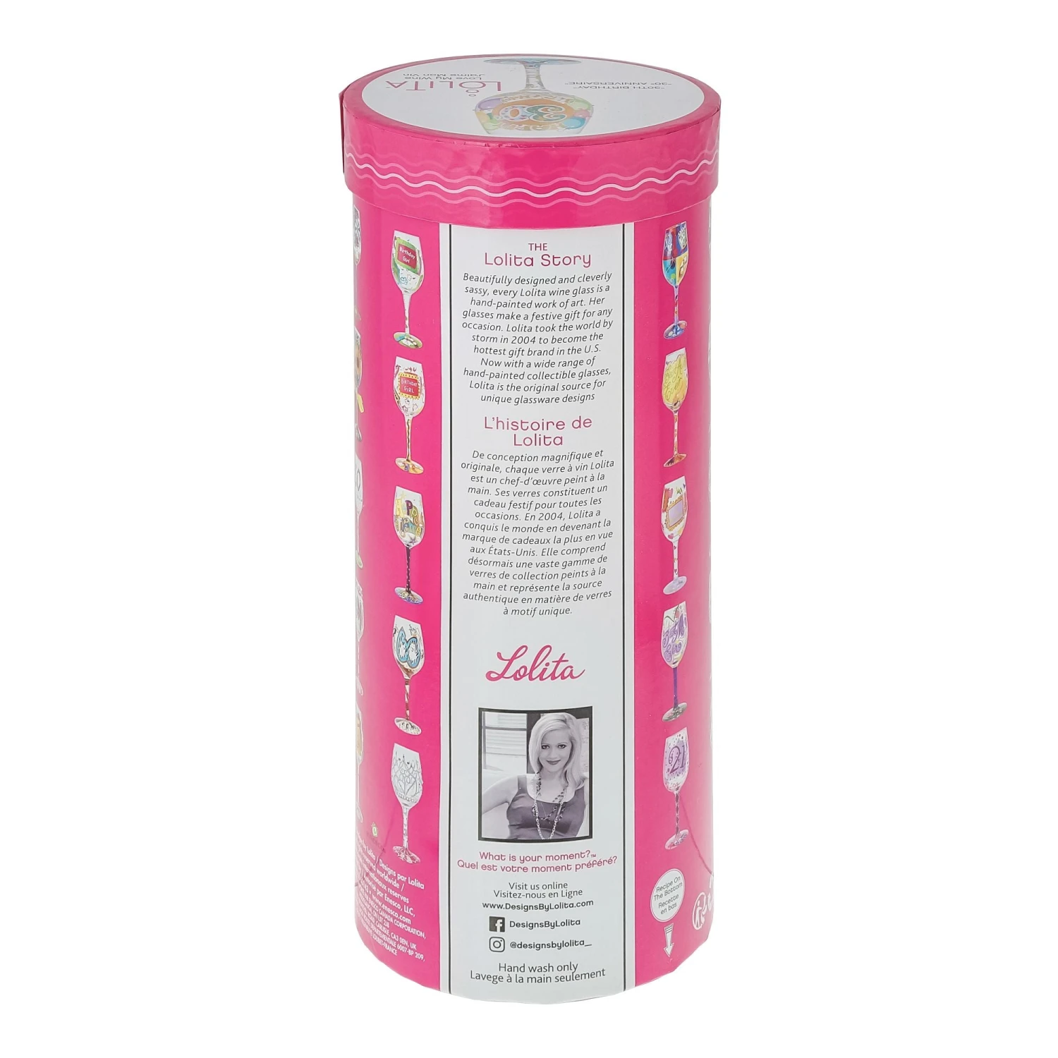 Enesco Gift Wine Glass Happy 30th Birthday(Wine Glass Happy 30th Birthday) 8 Enesco Gift Wine Glass Happy 30th Birthday(Wine Glass Happy 30th Birthday) - Image 8