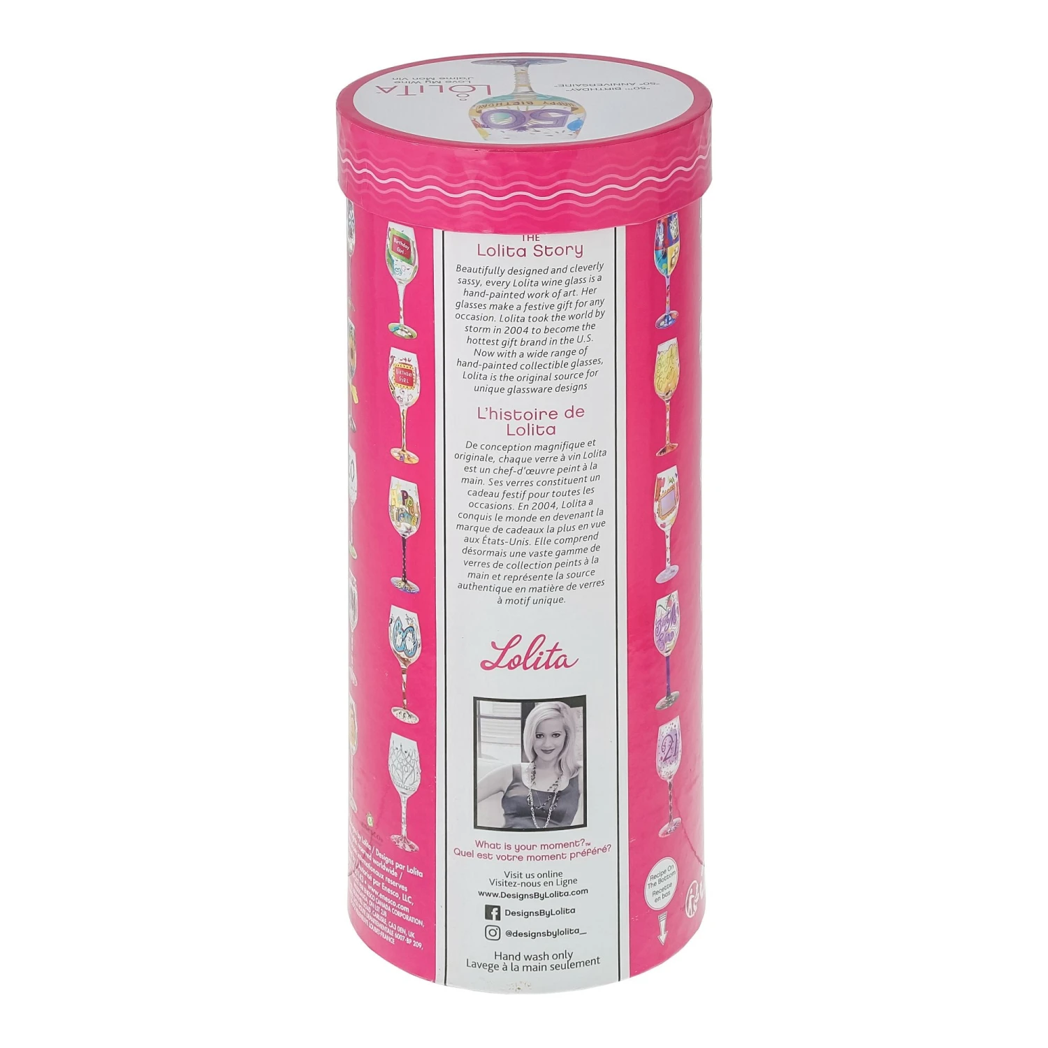 Enesco Gift Wine Glass Happy 50th Birthday(Wine Glass Happy 50th Birthday) 11 Enesco Gift Wine Glass Happy 50th Birthday(Wine Glass Happy 50th Birthday) - Image 11