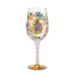 Enesco Gift Wine Glass Happy 70th Birthday(Wine Glass Happy 70th Birthday) 16 Enesco Gift Wine Glass Happy 70th Birthday(Wine Glass Happy 70th Birthday) -Enesco Gift 6010654 3
