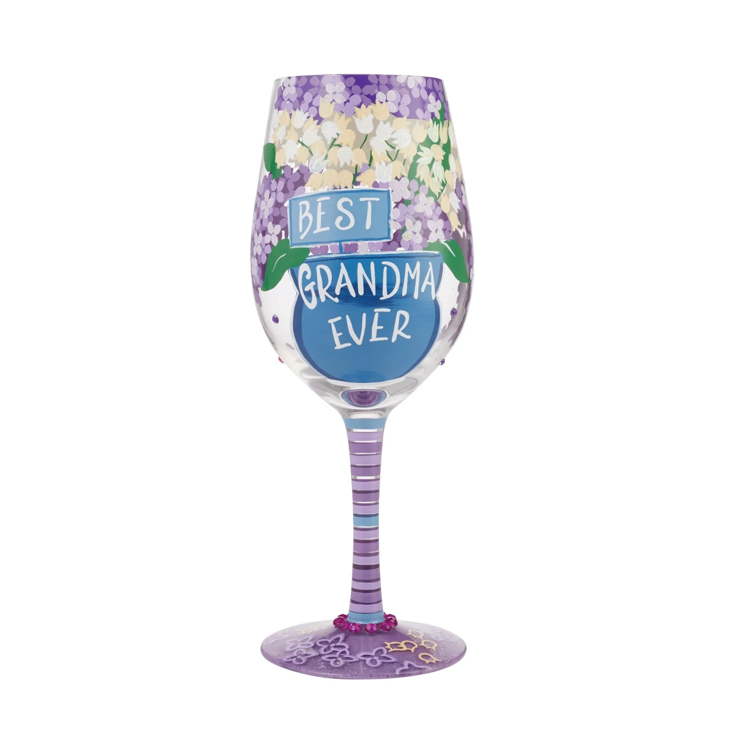 Enesco Gift Wine Glass Best Grandma Ever(Wine Glass Best Grandma Ever 1) 1 Enesco Gift Wine Glass Best Grandma Ever(Wine Glass Best Grandma Ever 1)