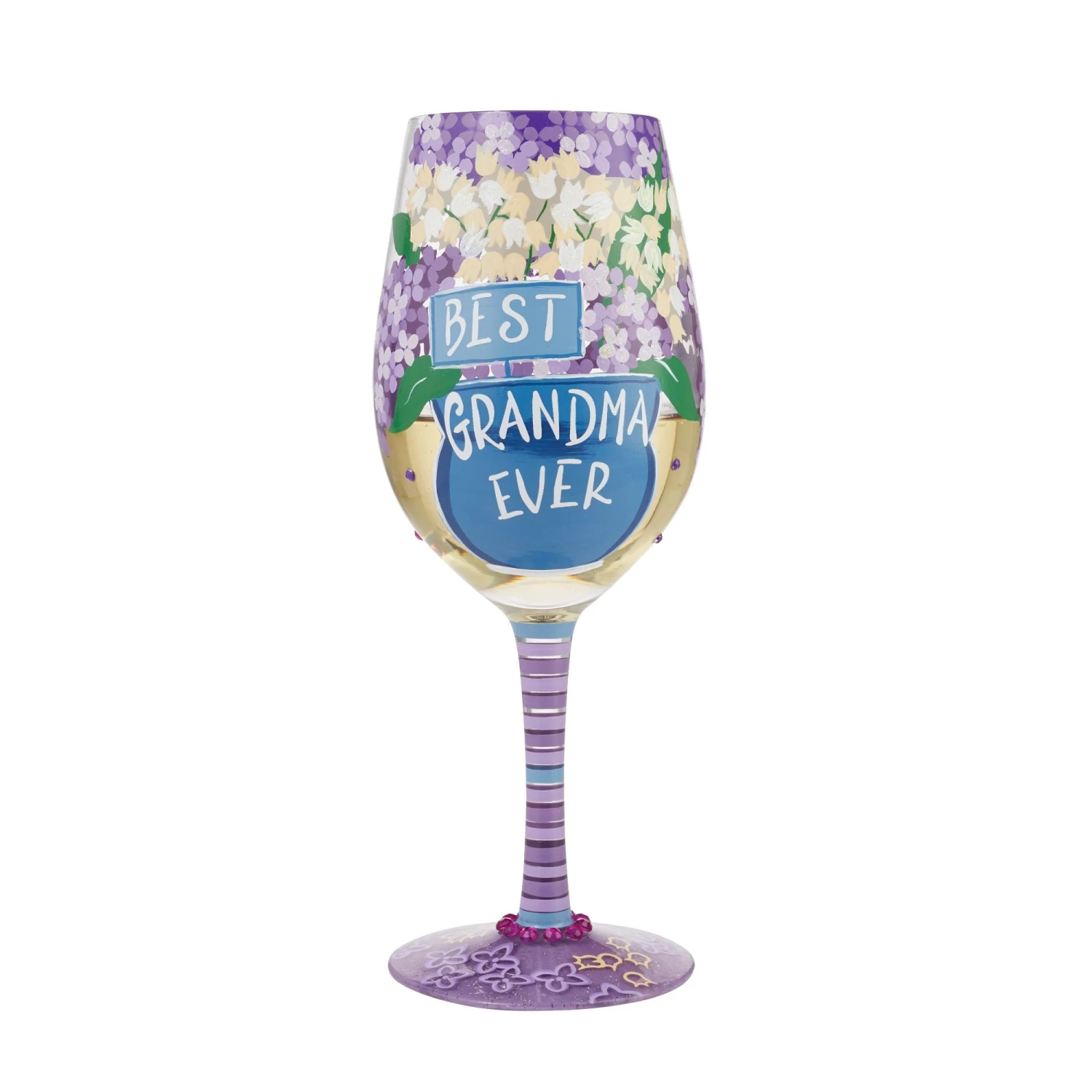 Enesco Gift Wine Glass Best Grandma Ever(Wine Glass Best Grandma Ever 1) 2 Enesco Gift Wine Glass Best Grandma Ever(Wine Glass Best Grandma Ever 1) - Image 2
