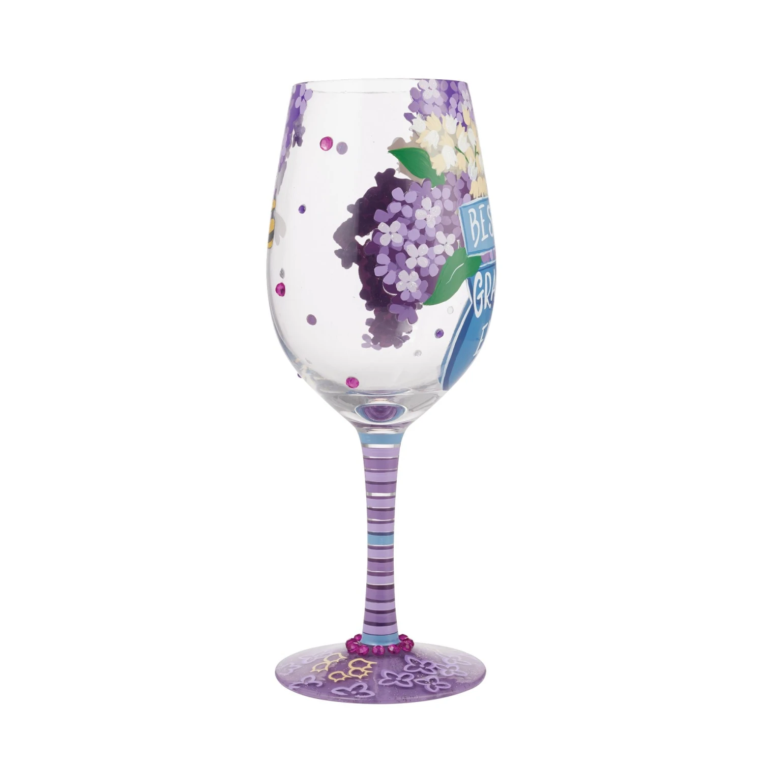 Enesco Gift Wine Glass Best Grandma Ever(Wine Glass Best Grandma Ever 1) 3 Enesco Gift Wine Glass Best Grandma Ever(Wine Glass Best Grandma Ever 1) - Image 3