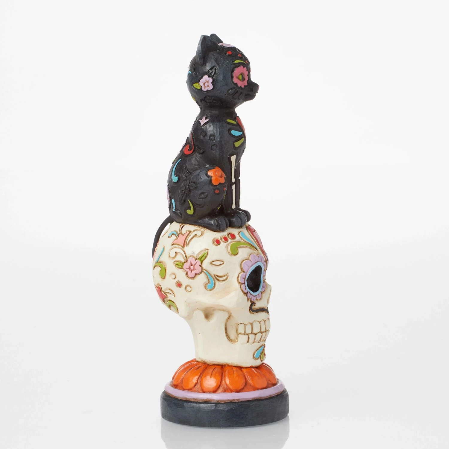 Enesco Gift Day Of Dead Black Cat On Skull(Day Of Dead Black Cat On Skull) 5 Enesco Gift Day Of Dead Black Cat On Skull(Day Of Dead Black Cat On Skull) - Image 5