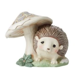 Enesco Gift Woodland Hedgehog By Mushroom(Woodland Hedgehog By Mushroom)