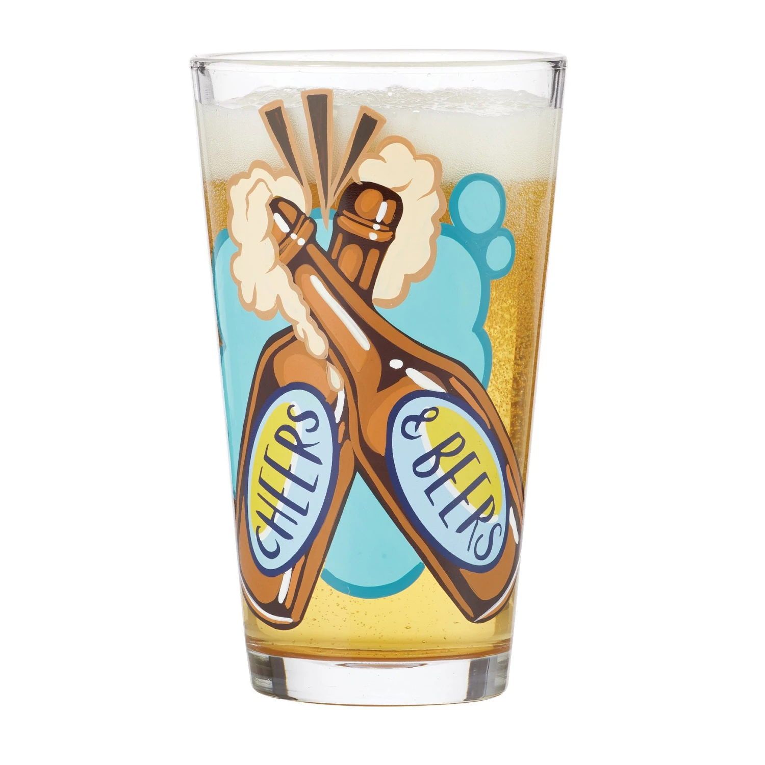 Enesco Gift Cheers And Beers Pint Glass(Cheers And Beers Pint Glass) 2 Enesco Gift Cheers And Beers Pint Glass(Cheers And Beers Pint Glass) - Image 2