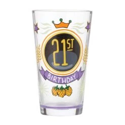 Enesco Gift 47 Enesco Gift 21st Birthday Pint Glass(21st Birthday Pint Glass)