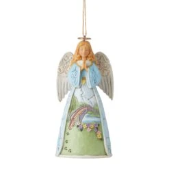 Enesco Gift Rainbow Bridge Angel Ornament(Rainbow Bridge Angel Ornament)