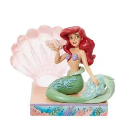 Enesco Gift Ariel Clear Resin Shell(Ariel Clear Resin Shell)